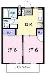 シティハイツ西原の物件間取画像